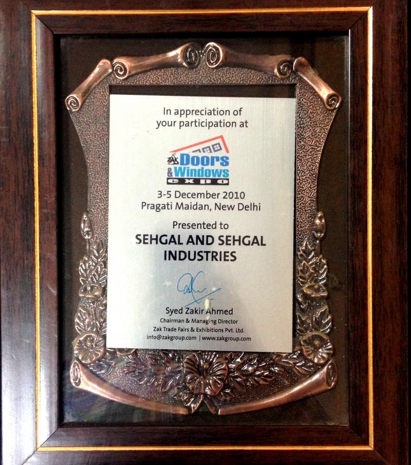 Appreciation award